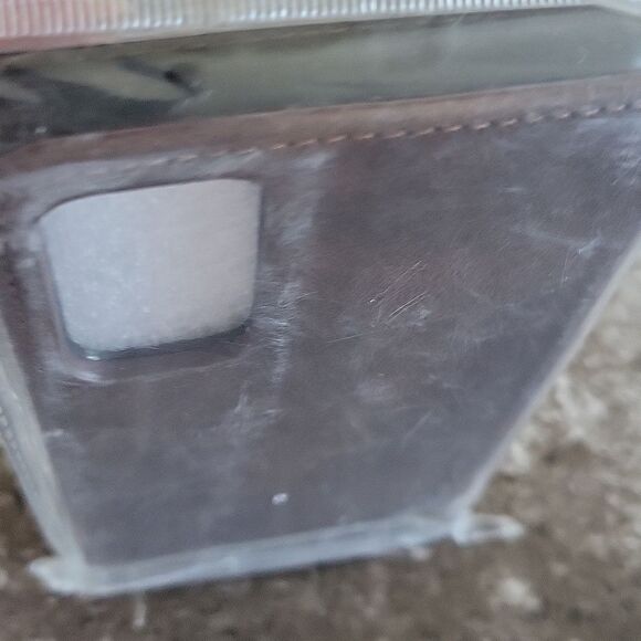 Brown Faux Leather Flip Case For Samsung Galaxy S20 FE - Picture 4 of 4